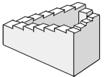 Penrose staircase